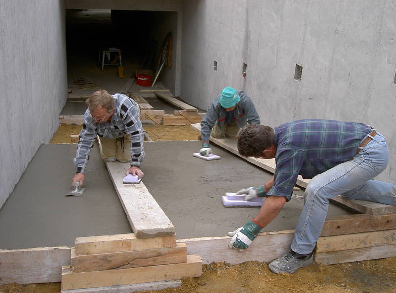 Bilder der Baustelle 2004/05