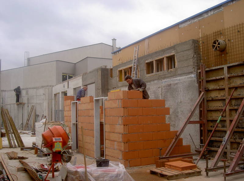 Bilder der Baustelle 2004/05