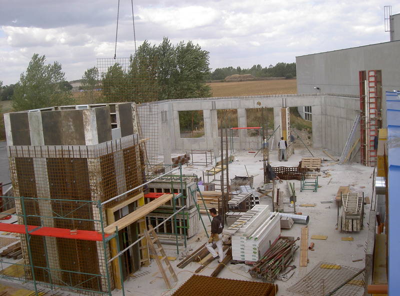 Bilder der Baustelle 2004/05