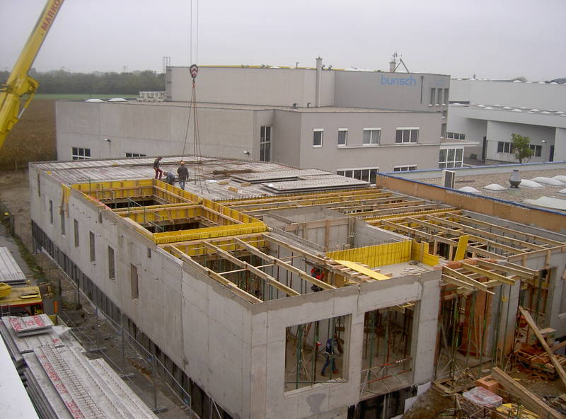 Bilder der Baustelle 2004/05