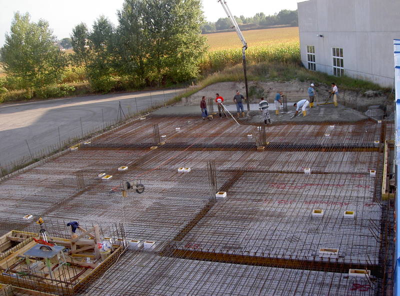 Bilder der Baustelle 2004/05