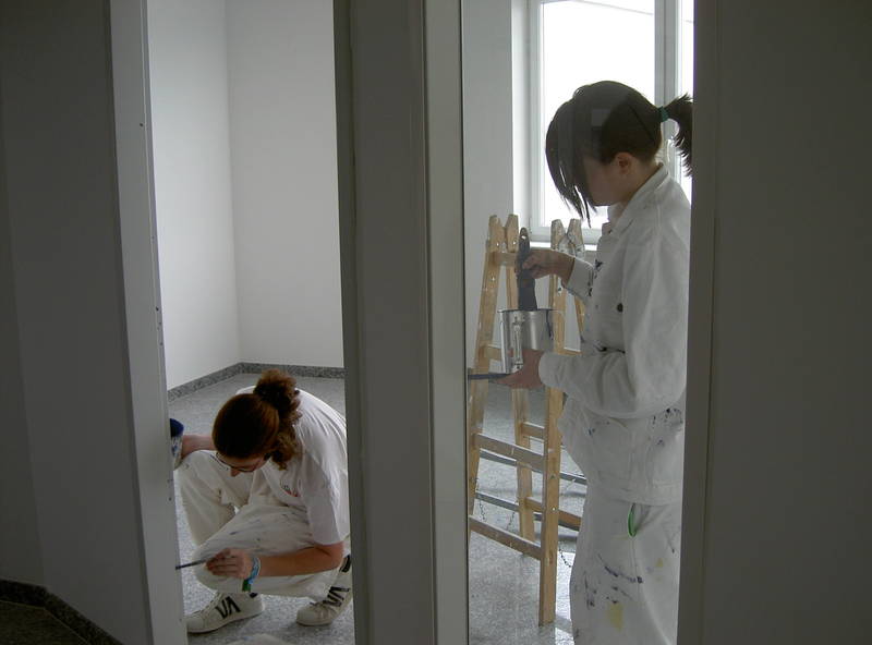 Bilder der Baustelle 2004/05