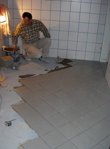 Bilder der Baustelle 2004/05