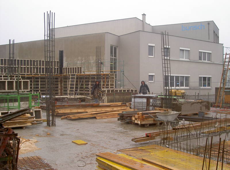 Bilder der Baustelle 2004/05