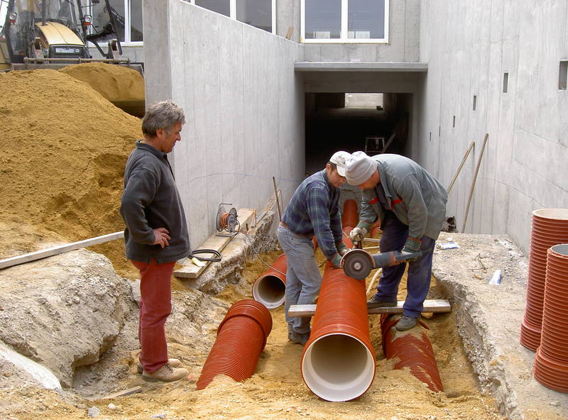 Bilder der Baustelle 2004/05