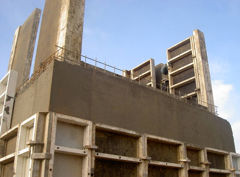 Bilder der Baustelle 2004/05