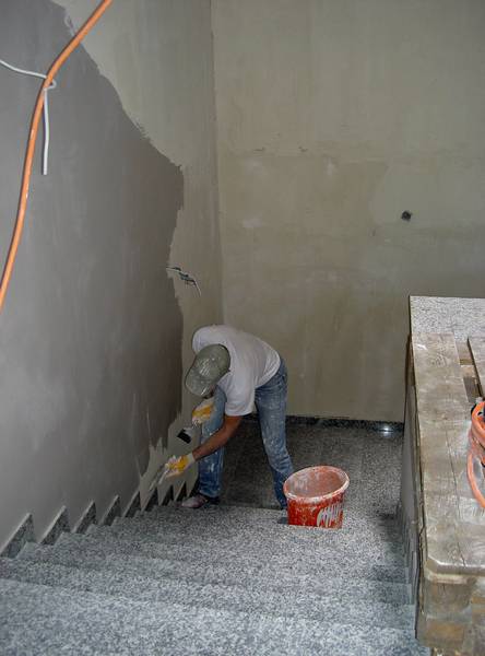 Bilder der Baustelle 2004/05