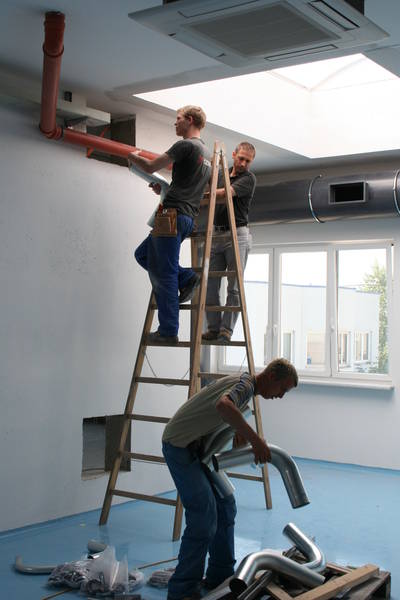 Bilder der Baustelle 2004/05