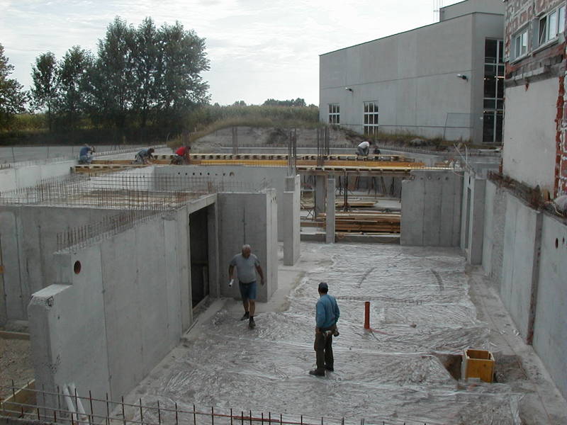 Bilder der Baustelle 2004/05