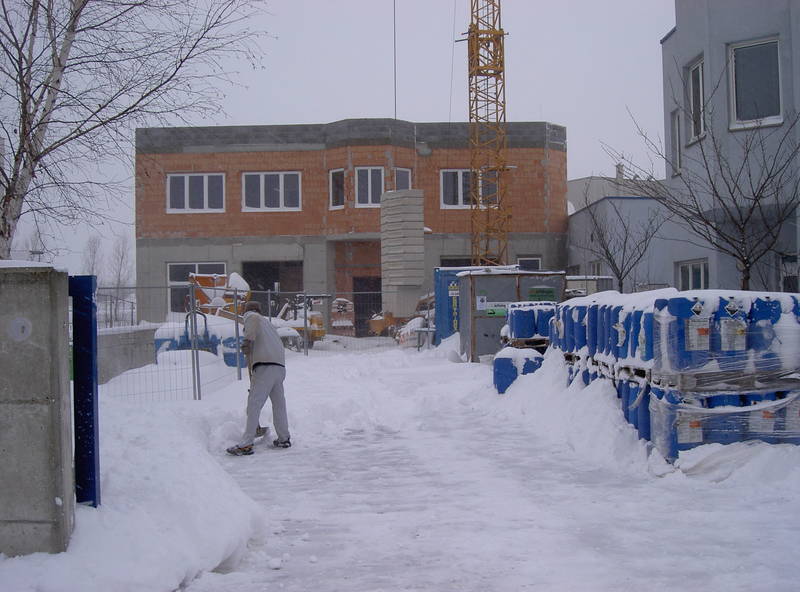 Bilder der Baustelle 2004/05